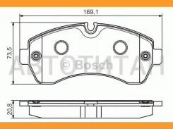 ������� ����. ���. Mercedes Sprinter 5-t 6/06- Bosch 0986495107 0986495107 ����
