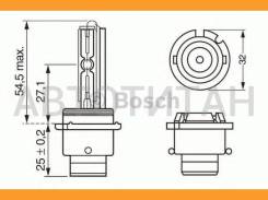 ����� D2S Xenon 12V 35W 35W PK32d-2 1987302904 ����