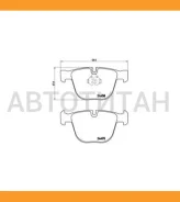 ������� ����. ���. BMW X5 (07-) X6 08- Brembo P06050 P06050 ����