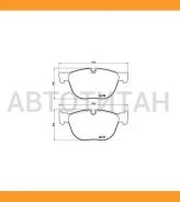 ������� ����. ���. BMW X5 (E70) 3,0/4,8/D 02/07-/ X6 3,0/3,5/D 05/08- Brembo P06049 P06049 ����