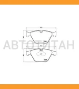 ������� ����. ���. BMW 3 (E90/91/92/93) 04/06- P06055 ����