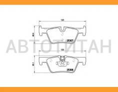 ������� ����. ���. BMW 1-4/X3 (F20-F22/F30/F35/F80/F31-F34/F�82/F25) 1.6-3.0 10- Brembo P06071 P06071 ����