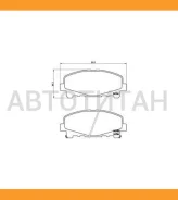 ������� ����. ���. Honda Accord IX 2,4 Brembo P28043 P28043 ����