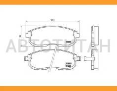 ������� ����. ���. Nissan Maxima/Primera/200SX 1.8T/2.0/2.2D/3.0 7/88- Brembo P56021 P56021 ����