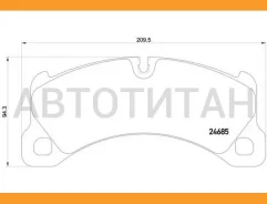 ������� ����. ���. Porsche Cayenne 3.0-3.6 P65026 ����