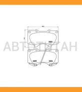 ������� �������� �������� Toyota Land Cruiser 4.0i/3.0D 10 P83102 Brembo P83102 P83102 ����