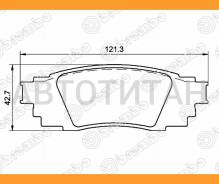 ������� �������� ������ Lexus RX RX AGL2/GGL2 15 P83160 Brembo P83160 P83160 ����