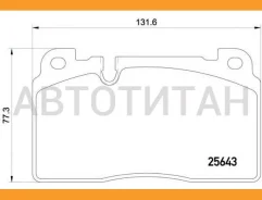 ������� ����. ���. AUDI Q5 2.0-3.0 12- Brembo P85122 P85122 ����