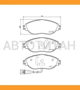 ������� ��������� �������� | ����� | VW Tiguan (5N_) 2.0 TFSI 4motion 09.2007 - VW Tiguan (5N_) 1.4 TSI 4motion 09.2007 - Brembo P85144 P85144 ����
