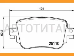 ������� ����. ���. AUDI A1 1.0-2.0 05.10-/ Q3 (8U) 2.0 11.14- SEAT Alhambra 2.0 05.15-/ Leon (5F1,5F5,5F8) 1.2-2.0 09.12- Skoda Octavia (5E3,5E5) 1.2...
