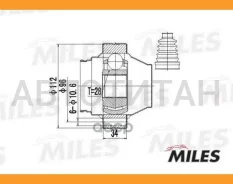 ���� �����. ���/�� AUDI Q7, VW Amarok/Touareg 02- [GA10039] GA10039 ����