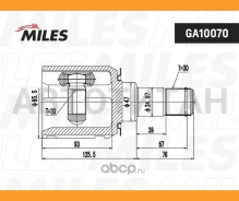 ���� ���������� Toyota 4Runner / LC Prado J120/J150 02- /Lexus GS460 (30X47X30) (GSP 659049) GA10070 GA10070 ����