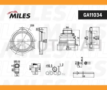 ���� �����. ���/�� L Mitsubishi Carisma 1.6-1.9TD 95-06 [GA11034] GA11034 ����