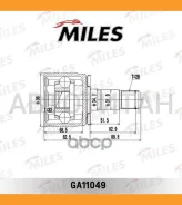 ���� �����. ���/�� Mitsubishi Pajero II/Sport I/L200 III-IV 2.4D-3.0 91 [GA11049] GA11049 ����