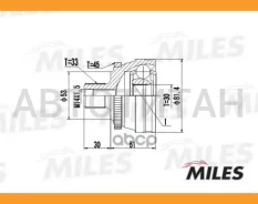 ���� �����. ���/�� AUDI 80/90 86-96 GA20010 ����