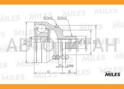 ���� �����. ���/�� AUDI 80/90/Coupe 1.6-2.0 86-96 [GA20014] GA20014 ����