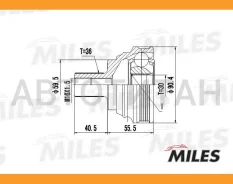 ���� �����. ���/�� AUDI A3, Skoda Octavia II/III/Yeti, VW Golf 5/6/7/Jetta/Passat B6/B7/Tiguan/Touran 03- [GA20025] GA20025 ����