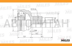 ���� �����. ���/�� AUDI A3, Skoda Octavia I, VW Golf 4/Bora 96-10 [GA20022] GA20022 ����