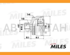 ���� �����. ���/�� AUDI A4, Skoda Superb I, VW Passat B5 94-08 [GA20037] GA20037 ����