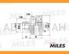 ���� �����. ���/�� AUDI A4/A6/A8, Skoda Superb I, VW Passat B5 96-08 [GA20027] GA20027 ����