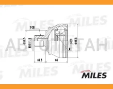 ���� �������� AUDI A6/A8 2.0TD-3.2 04- (� ABS) (GKN 304952) GA20040 GA20040 ����