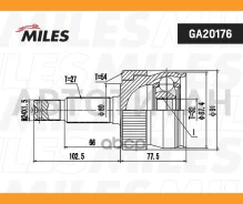 ���� �������� JEEP Cherokee 2.5TD/4.0 91- (� ABS) (GSP 816004) GA20176 GA20176 ����