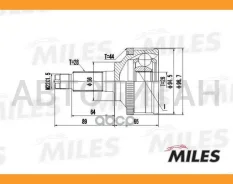 ���� �������� Mazda 626 2.0-2.5 87-97 (� ABS) (GKN 302977) GA20234 GA20234 ����