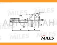 ���� �������� Nissan Almera 1.8-2.2D 00- (GSP 841137) GA20287 GA20287 ����