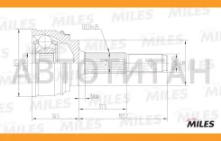���� �����. ���/�� Nissan Almera 1.4 95-00 [GA20282] GA20282 ����