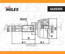 ���� �������� Nissan Micra 1.01.4 02 (GSP 841188) GA20305 [GA20305] GA20305 ����