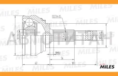 ���� �������� Nissan Sunny 1.6 90-95 (GKN 302789) GA20334 [GA20334] GA20334 ����