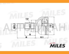 ���� �������� Renault Laguna 1.8-2.0 01- (SKF VKJA5382) GA20390 GA20390 ����