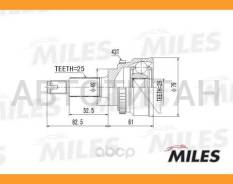 ���� �������� Suzuki Swift 1.3 04- (� ABS) (GKN 305523) GA20442 [GA20442] GA20442 ����