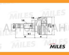 ���� �������� Toyota Camry 2.2 91-96 (� ABS) (SKF VKJA3959) GA20461 [GA20461] GA20461 ����