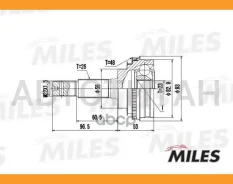 ���� �������� Toyota Carina E/Corolla/Celica/Carina II 1.3-1.8 87-00 (� ABS) (GSP 859006) GA20468 [GA20468] GA20468 ����