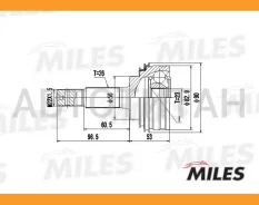 ���� �����. ���/�� Toyota Corolla/Carina 1.3-1.6 83-92 ���. [GA20480] GA20480 ����