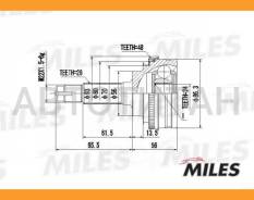 ���� �����. ���/�� Toyota Corolla/RAV 4 1.6-2.0 87 [GA20482] GA20482 ����