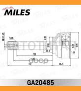 ���� �������� Toyota Hiace/Hilux/4Runner 2.8 89- (GSP 859016) GA20485 [GA20485] GA20485 ����