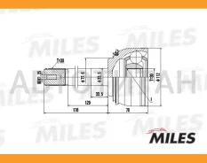 ���� �����. ���/�� Toyota LAND Cruiser 4.2/4.7 98- ���. [GA20487] GA20487 ����
