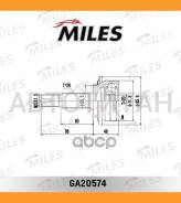 ���� �������� Toyota Yaris II 1.0VVTI-1.3VVTI 05-11 (GKN 305512) GA20574 [GA20574] GA20574 ����