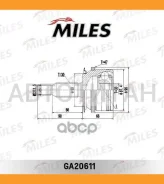 ���� �����. ���/�� Mitsubishi L200 IV 2.5DI-D-3.5 05 [GA20611] GA20611 ����