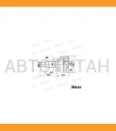 ���� �������� Mazda 6 II/Atenza 2.0-2.5 07-12 GA20658 [GA20658] GA20658 ����