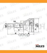 ���� �������� OPEL Astra J 1.3CDTI-1.8 10- (GKN 305861) GA20712 [GA20712] GA20712 ����
