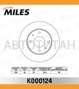 ���� ��������� �������� D256��. ������������� Mitsubishi Galant 88-04/Carisma 95-06/Volvo S40 95-04 (TRW DF1443) K000124 K000124 ����