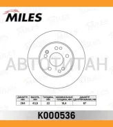 ���� ��������� �������� D284��. ������������� MB W201 2.3/2.5/W124 200-300 (TRW DF1585) K000536 K000536 ����