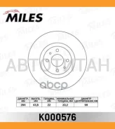 ���� ��������� �������� D284��. ������������� FIAT 500 08-/Bravo 07-/Doblo 01-/Stilo 01- (TRW DF2566) K000576 K000576 ����