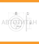 ���� ��������� ������ D291��. ������������� Toyota Previa 90-00/Supra 86-93 (TRW DF4017) K010342 [K010342] K010342 ����