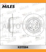 ���� ��������� ������ D305��. Honda Accord 2.4 08- (TRW DF6678) K011584 [K011584] K011584 ����