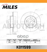 ���� ��������� ������ D278��. Nissan Maxima QX 95- (TRW DF7028) K011599 K011599 ����