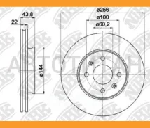 ��������� ���� (��������) Hyundai Solaris/ KIA Rio III F [RN11002] RN11002 ����